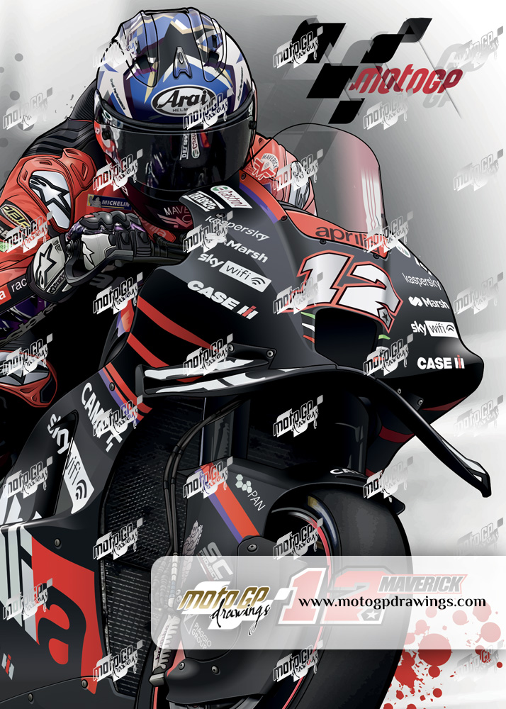 #12 TopGun Aprilia Factory team