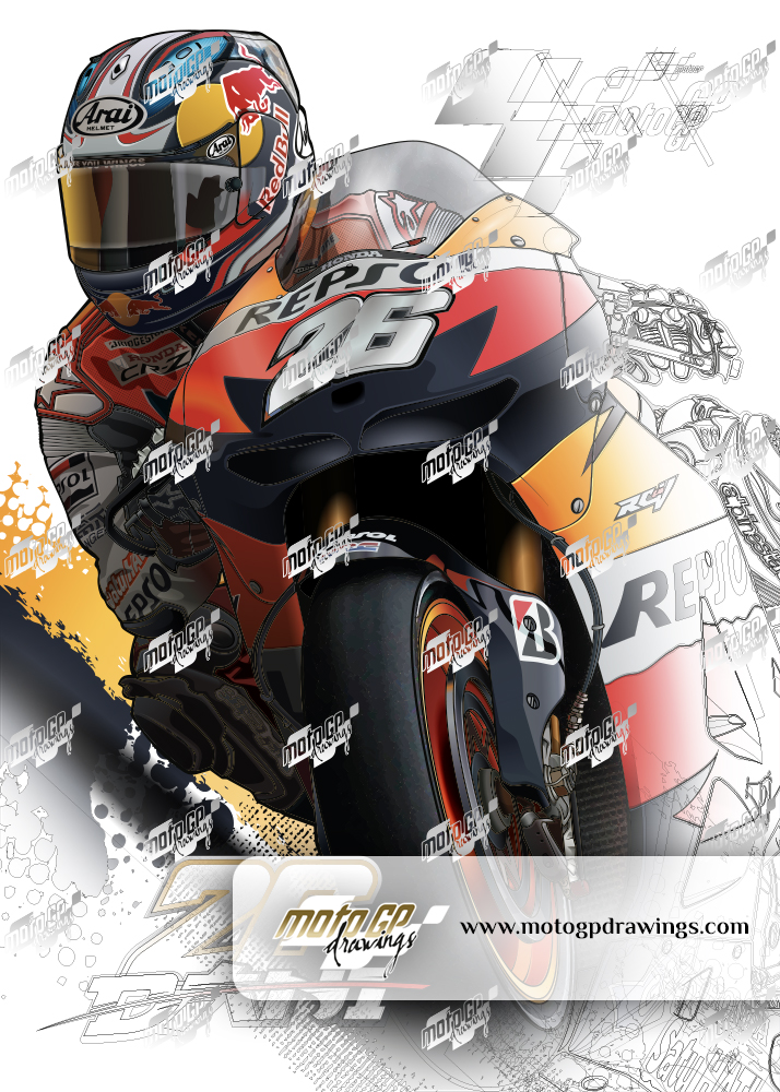 26 Dani Pedrosa Repsol Honda Team