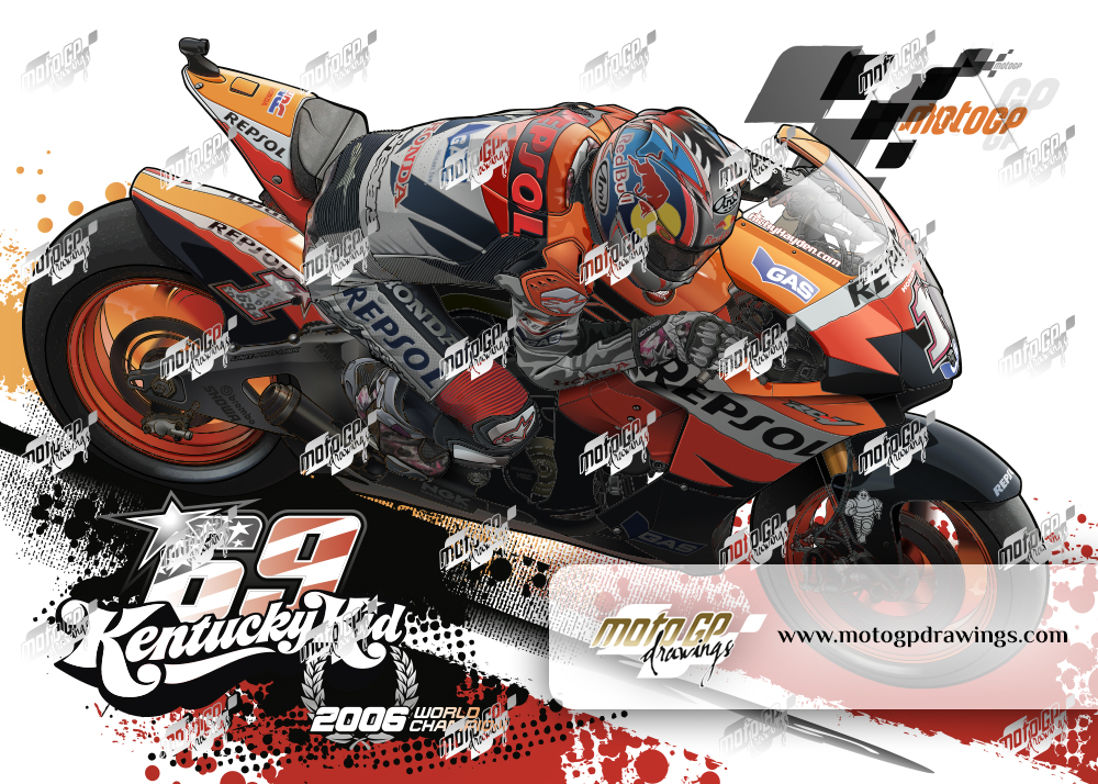 69 Nicky Hayden Repsol Honda Team