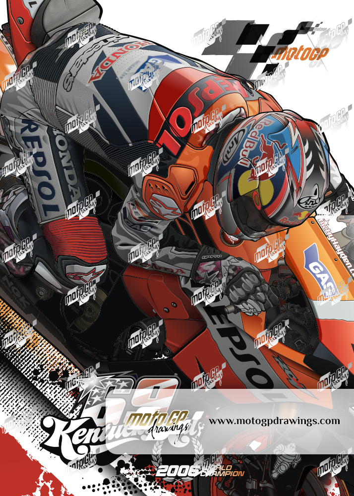 69 Nicky Hayden Repsol Honda Team