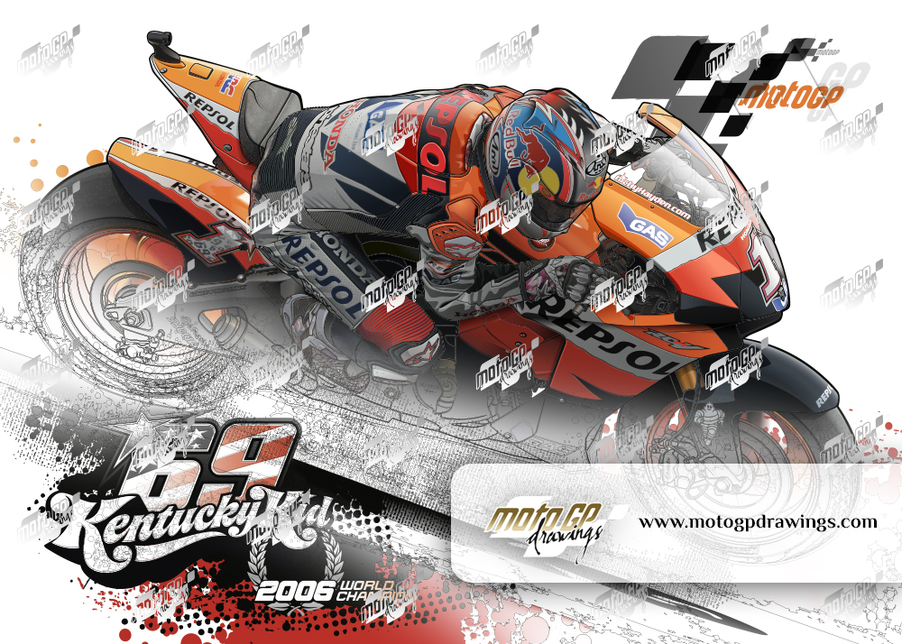 69 Nicky Hayden Repsol Honda Team