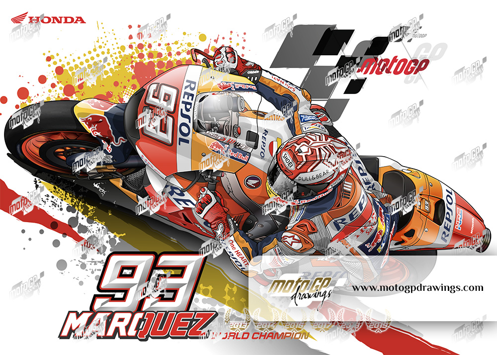 93 Marc Marquez couleurs 01