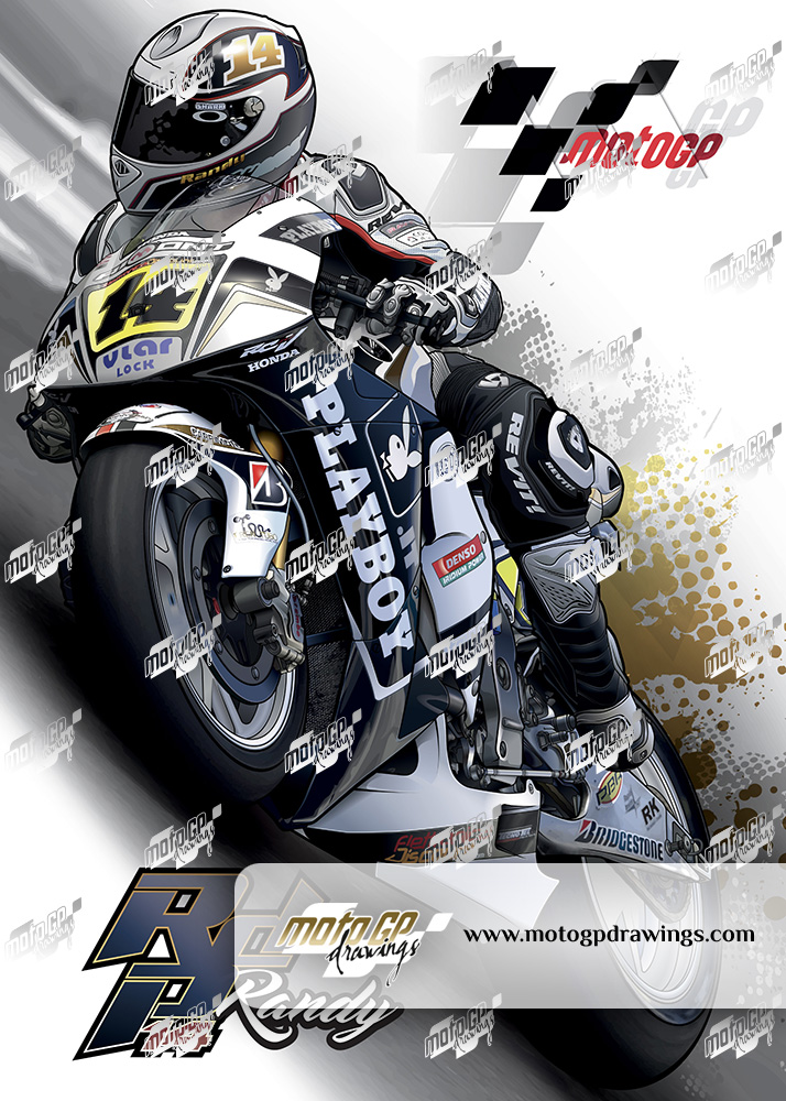 #14 Randy De Puniet LCR Honda Team