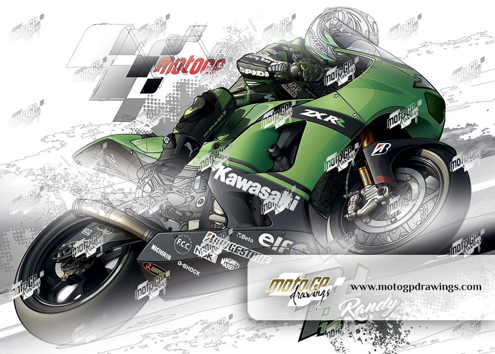 #14 Randy De Puniet Kawasaki Racing Team
