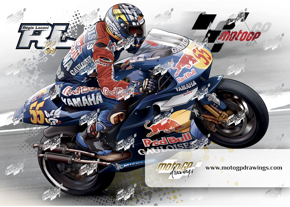 #55 Laconi Yamaha RedBull Team