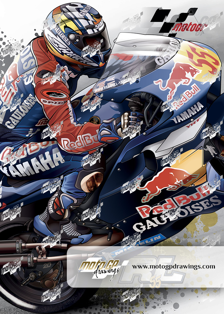 #55 Laconi Yamaha RedBull Team