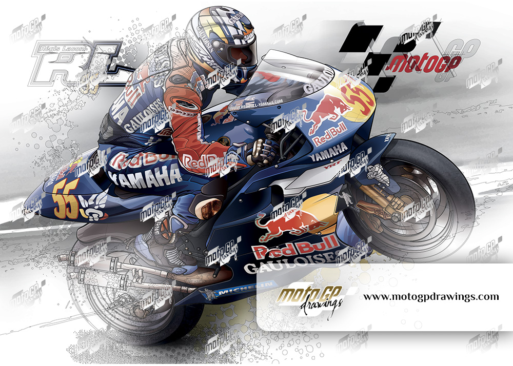 #55 Laconi Yamaha RedBull Team