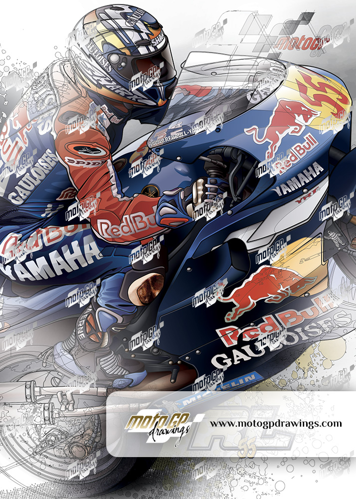 #55 Laconi Yamaha RedBull Team