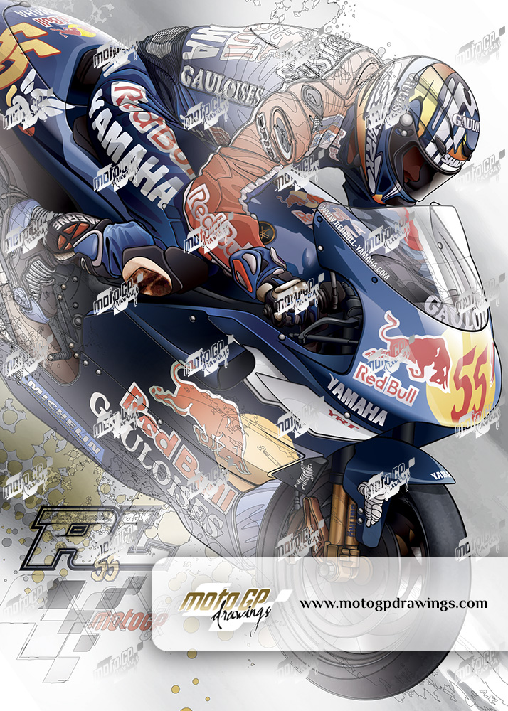 #55 Laconi Yamaha RedBull Team