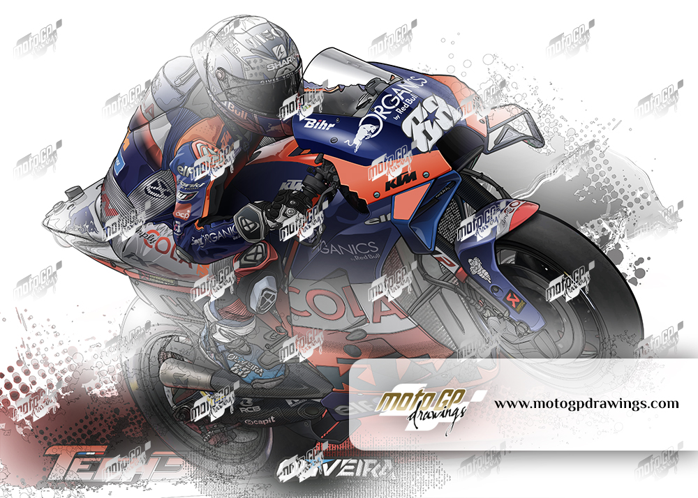 #88 Miiguel Oliveira RedBull Tech3 KTM